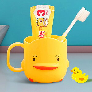 兒童漱口杯洗漱刷牙杯創意可愛水杯牙刷杯子塑料卡通寶寶牙缸家用