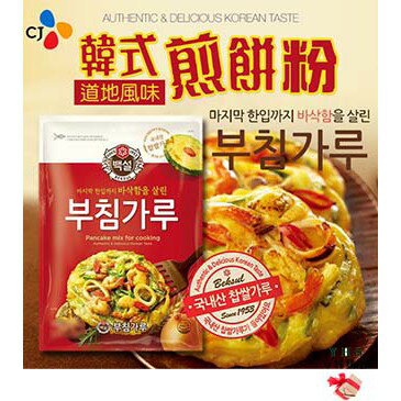 韓國進口 Cj 韓式煎餅粉韓式料理炸粉煎餅粉炸蝦粉天婦羅韓式炸物粉海鮮煎餅粉500g Yhs Yhs日韓零食百貨館
