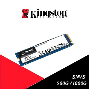 【超取免運】【金士頓 Kingston 公司貨】 NV1 500G 1TB NVMe PCIe SSD固態硬碟 SNVS 500G/1TB