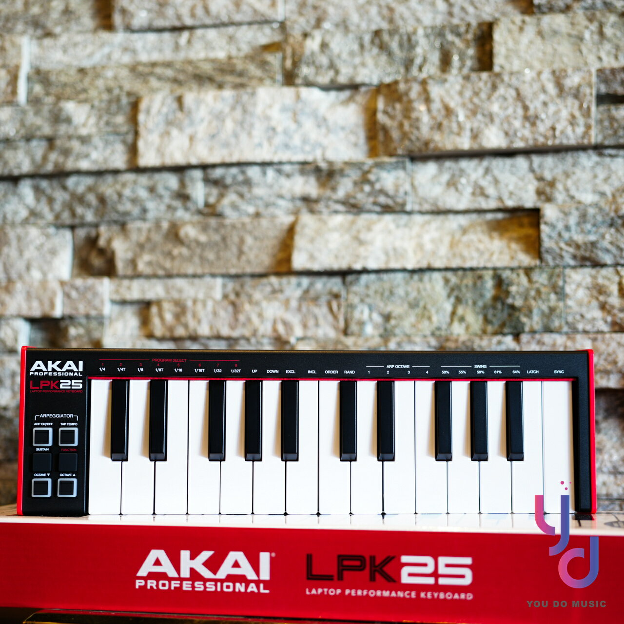 現貨可分期 贈錄音軟體/線材組 AKAI LPK 25 MK2 MIDI 主控 鍵盤 25鍵 編曲 beats 公司貨