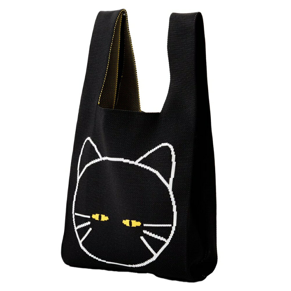 【DECO HOME商品】手提袋 黑貓 DECOCAT BK 26×46(DH) NITORI宜得利家居