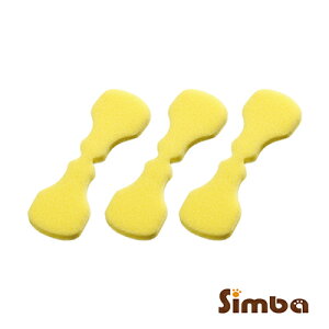 Simba小獅王辛巴極細海綿奶嘴刷替換包(3入)(S1436) 24元