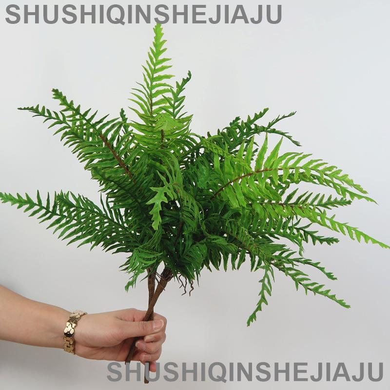 滿280元出貨 仿真花 假花 可開發票 高模擬手感綠植排草蕨類植物搭配花草客廳陽臺辦公室裝飾盆栽植物