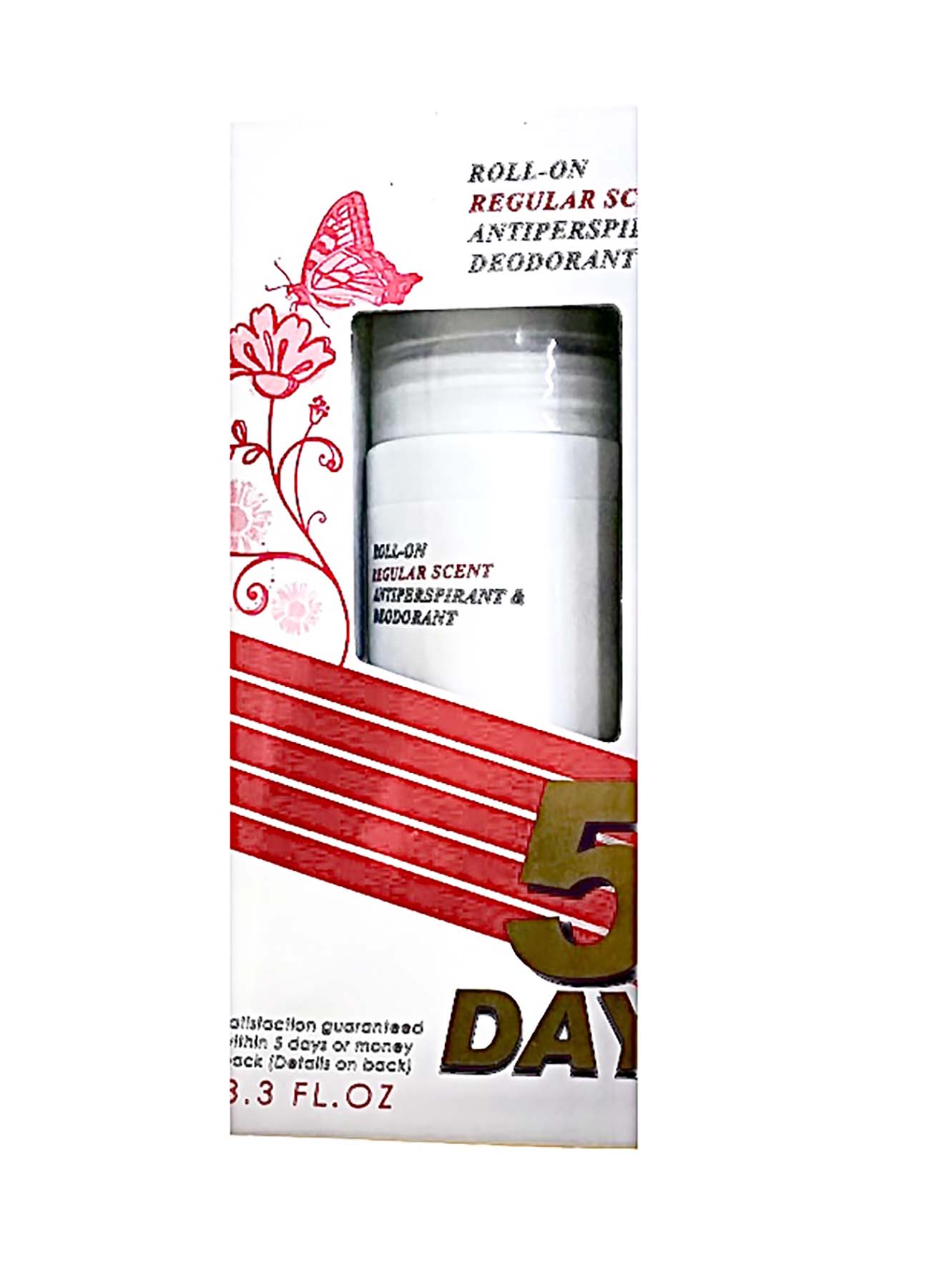 狐臭 異味 體味 類 優X芬 花蝴蝶滾珠式體味消除劑 (大容量)100ml 歐美藥局