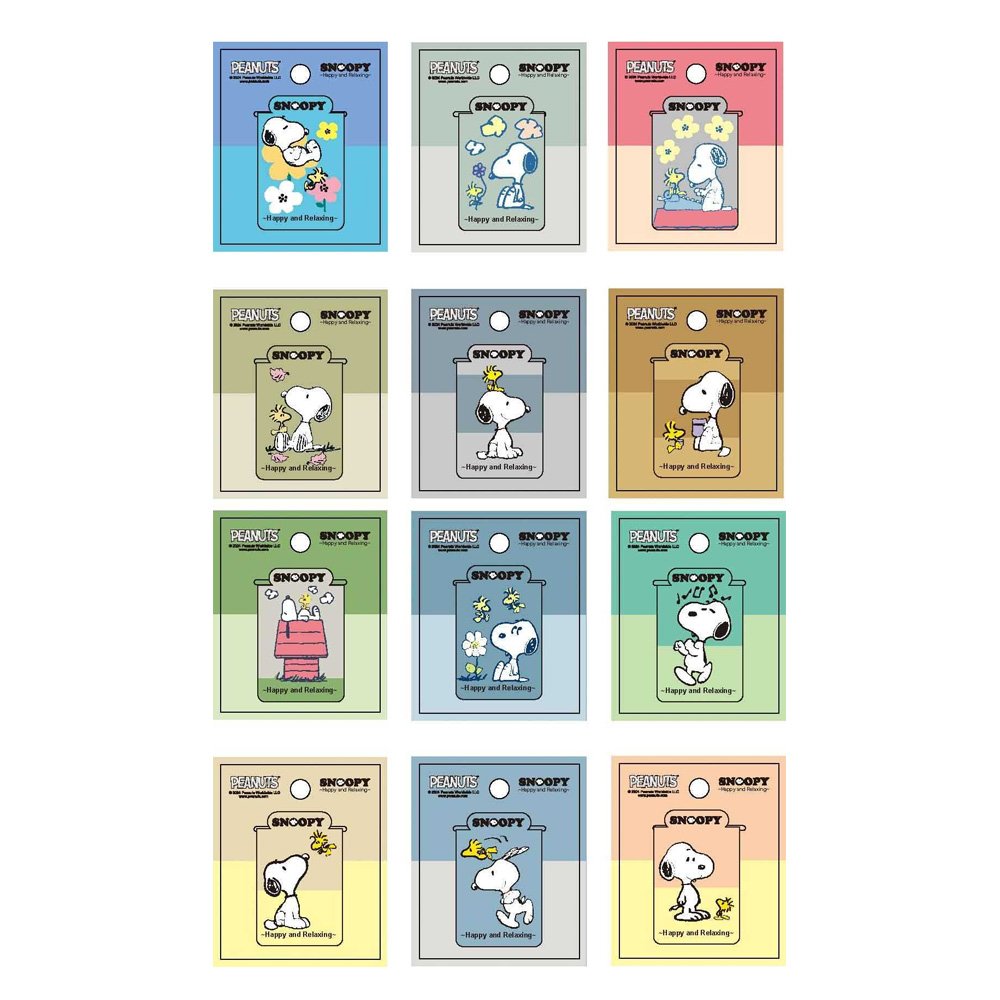 SNOOPY(小日子) 磁性書籤(索引式) (款式隨機出貨)【九乘九購物網】