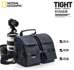 相機包 攝影工具包 國家地理相機 包 單反單肩攝影包 適用于200d800d70dM50佳能尼康帆布 全館免運