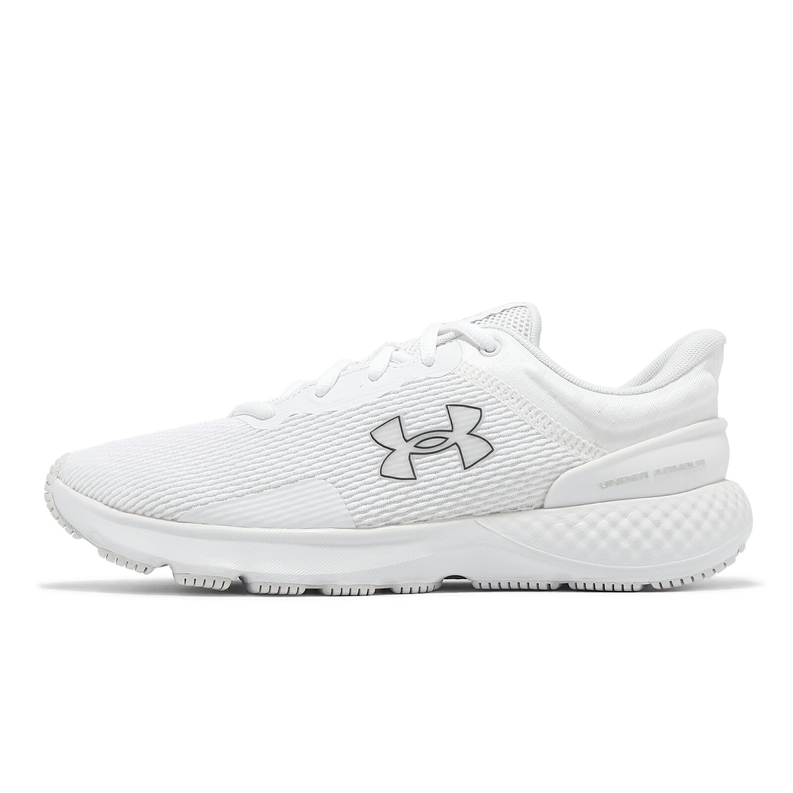Under Armour UA 慢跑鞋 W Charged Escape 4 NM 女鞋 灰 白 雙層中底 緩衝 運動鞋 UA 3028235100