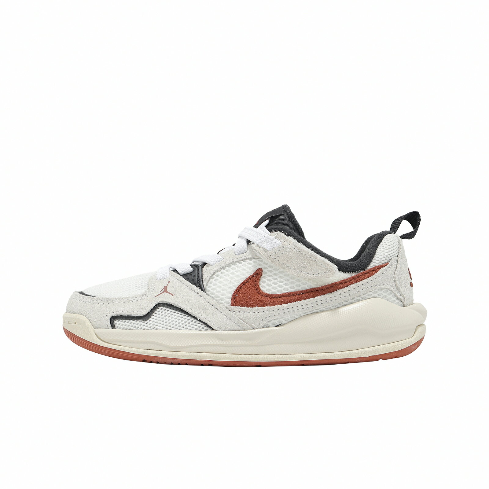 Nike 休閒鞋 Jordan CMFT Era PS 中童 小朋友 米 棕 喬丹 彈性鞋帶