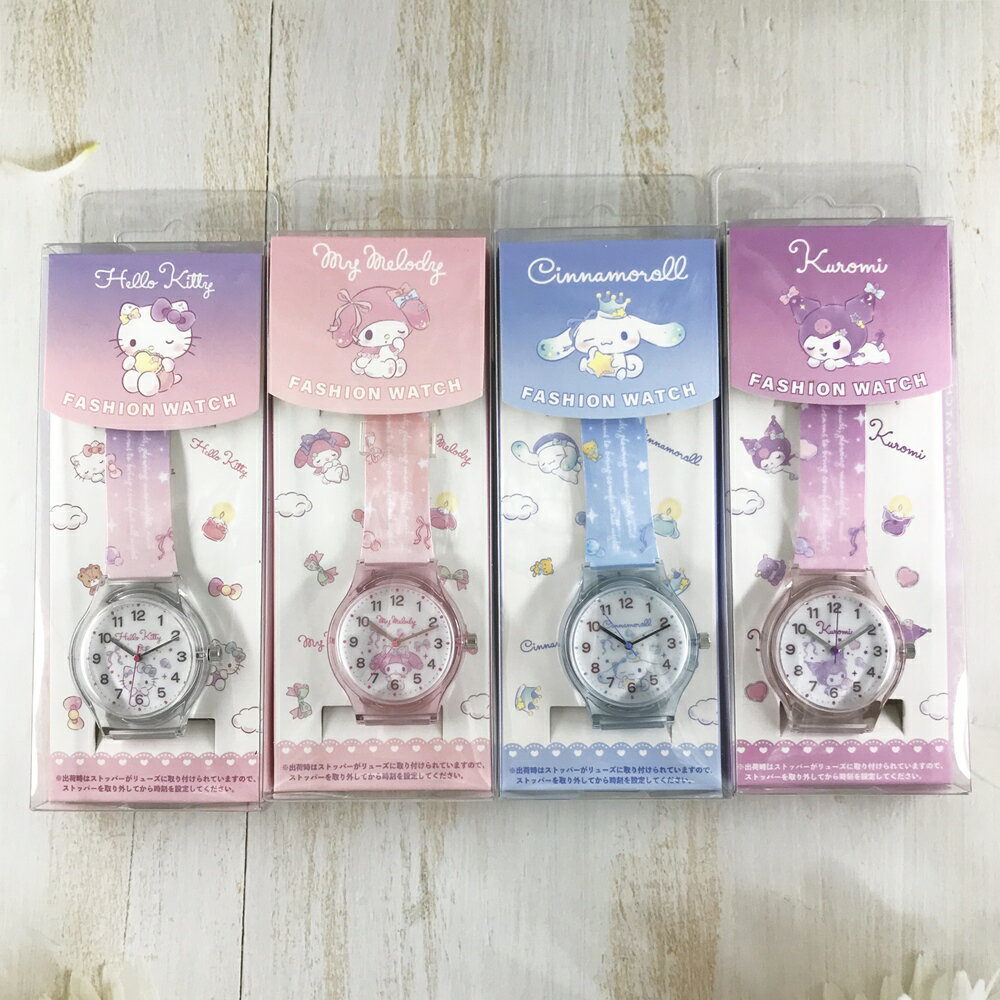 日本 sanrio 三麗鷗 指針手錶 兒童手錶-日本直送，現貨在台｜小鶴日貨