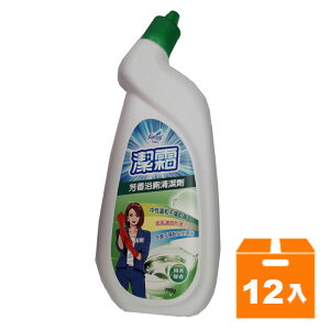 花仙子潔霜芳香浴廁清潔劑(中性配方)-綠茶馨香750g(12入)/箱【康鄰超市】