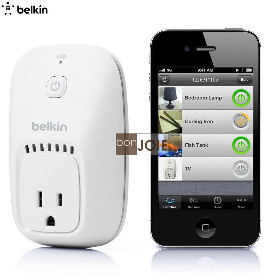 <br/><br/>  ::bonJOIE:: 美國貝爾金 Belkin WeMo Home Automation Switch 智慧型電源插座 iPhone / iPad / iPod / Android 4.0以上 控制開關<br/><br/>