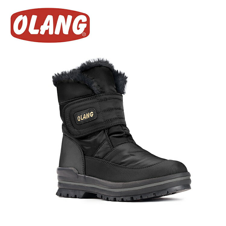 【OLANG 義大利 LUNA OLANTEX 防水雪靴《黑》】1702/保暖/滑雪/雪地