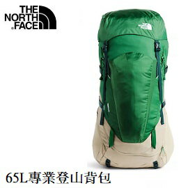 [ THE NORTH FACE ] 65L專業登山背包 綠卡 (S/M,L/XL) / NF0A3GA5PQ8
