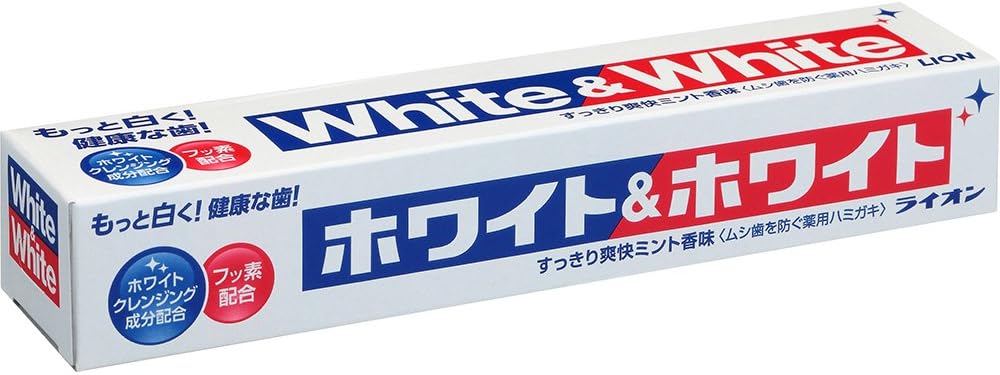 日本製 獅王 - White＆White 特效酵素美白牙膏 (150g)