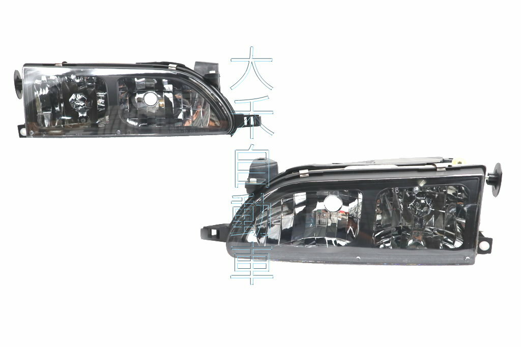 大禾自動車 美規 黑框大燈 適用 豐田 COROLLA 93-97 AE100