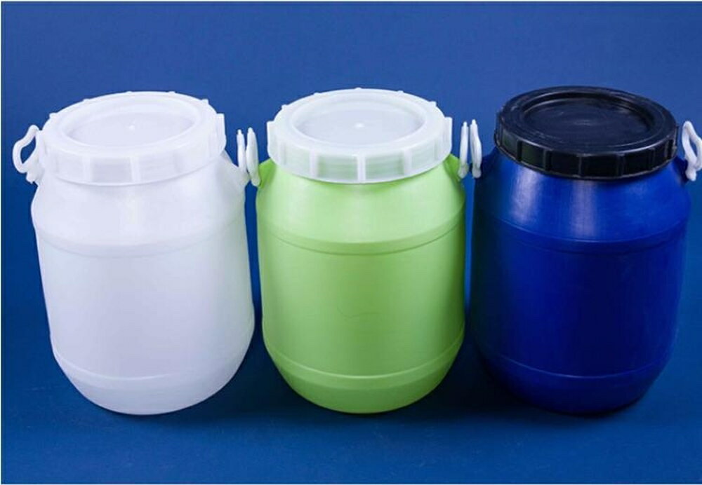 水桶 50L塑料酵素桶25kg食品級帶蓋加厚 塑料桶30升公斤化工桶大儲水桶 瑪麗蘇
