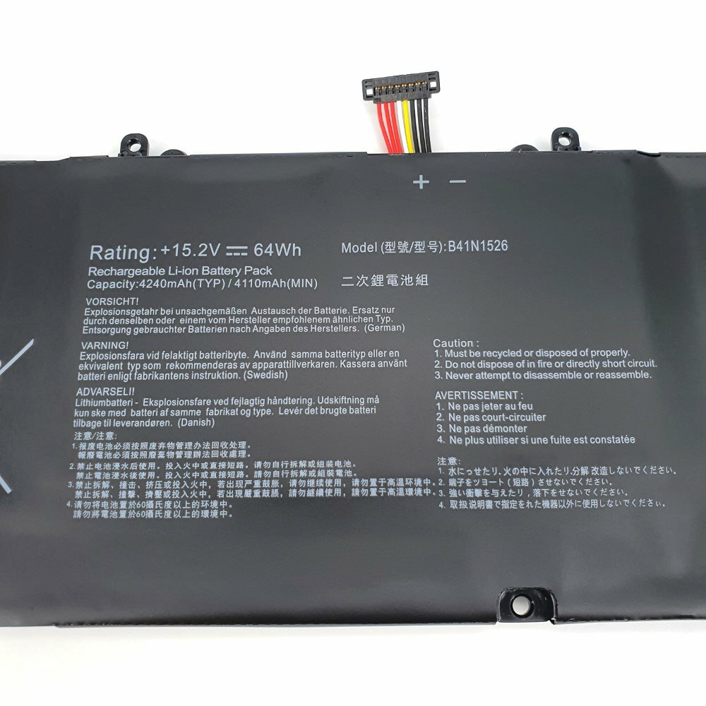 K KYUER B41N1526 Laptop Batterie Pour ASUS G502V G502VM G502VT FX502V