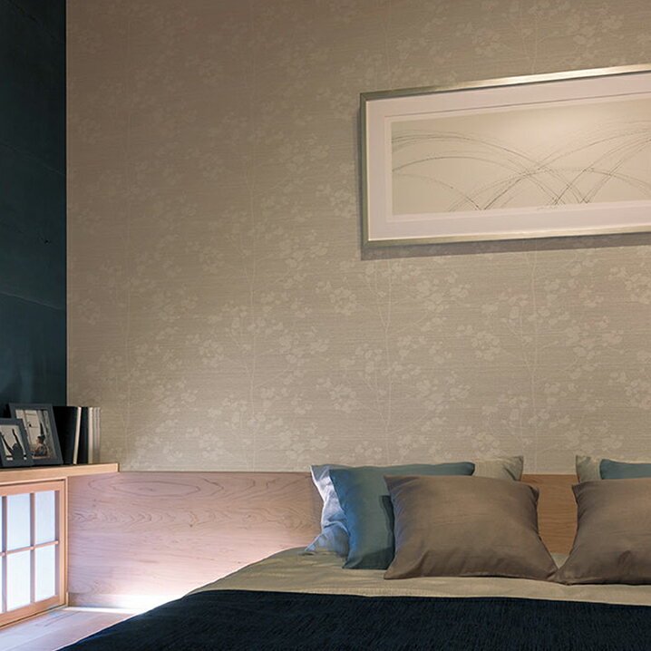 B135b 107 日本壁紙和風傳統花草氣質花紋和室 2色 Deco Inn設計傢飾