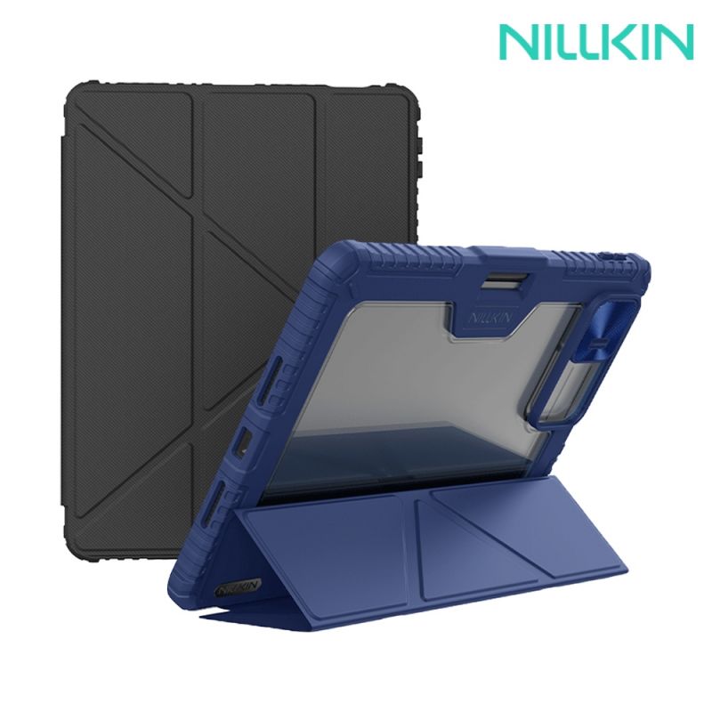 免運 平板保護殼 NILLKIN Xiaomi 小米 Pad 7 / 小米 Pad 7 Pro 悍甲 Pro 皮套(多角度摺疊款) 平板皮套 三折皮套 Y折皮套 翻蓋皮套 側翻皮套 預留筆槽 支援休眠喚醒 【愛瘋潮】