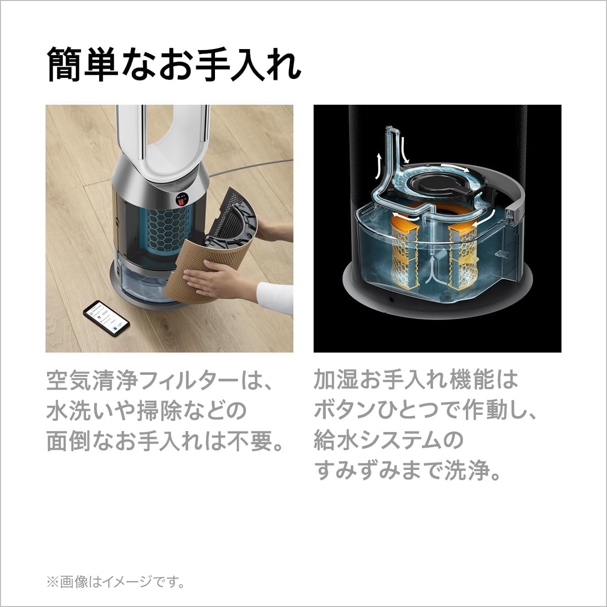 日本直送！快速發貨！】Dyson 加湿空気清浄機PH04 PH03 | 格致