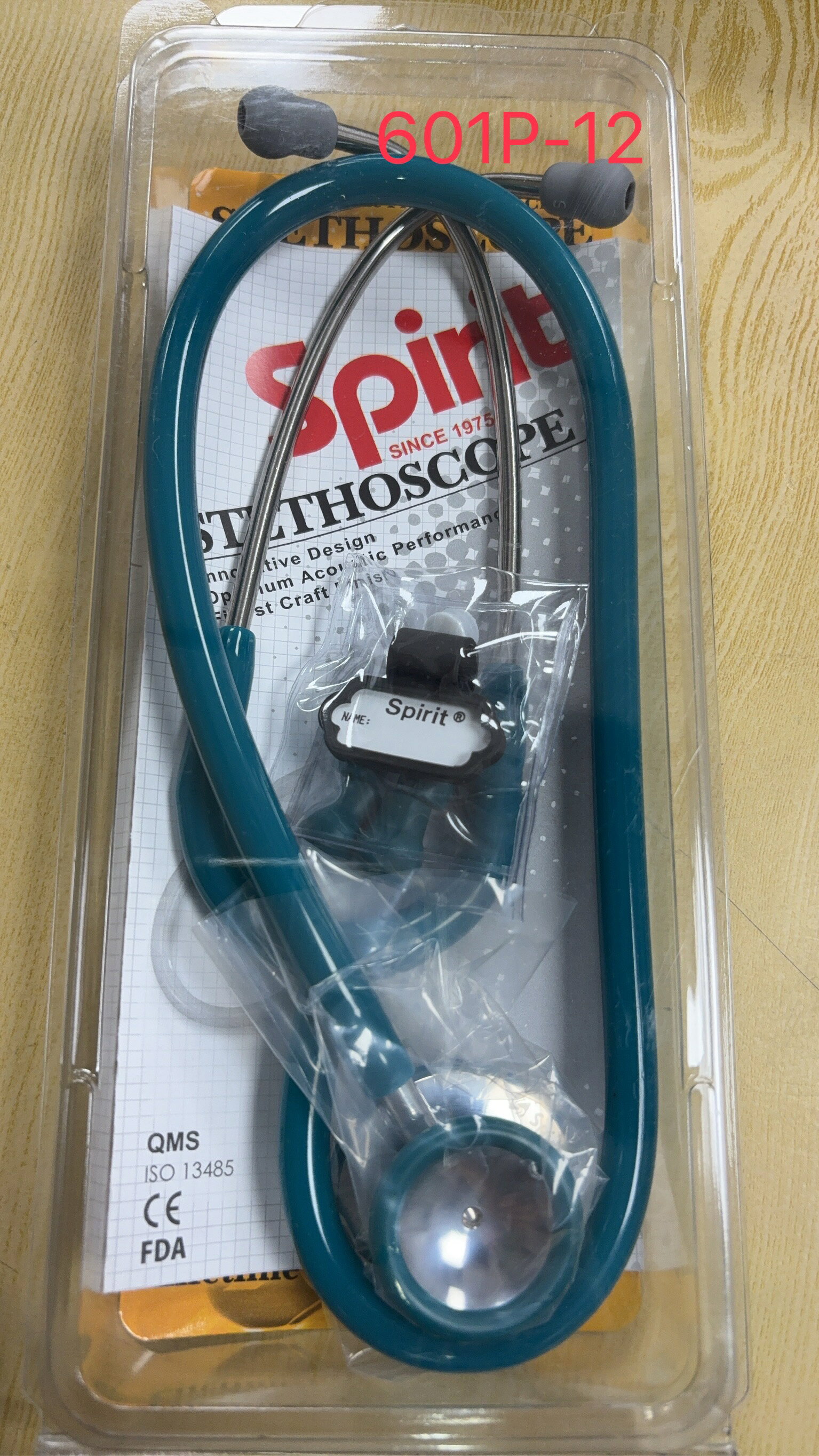聽診器 精國 Spirit 雙面聽診器 CK-601P  護理師 醫學生 推薦 雙頭聽診器 富康世界 0