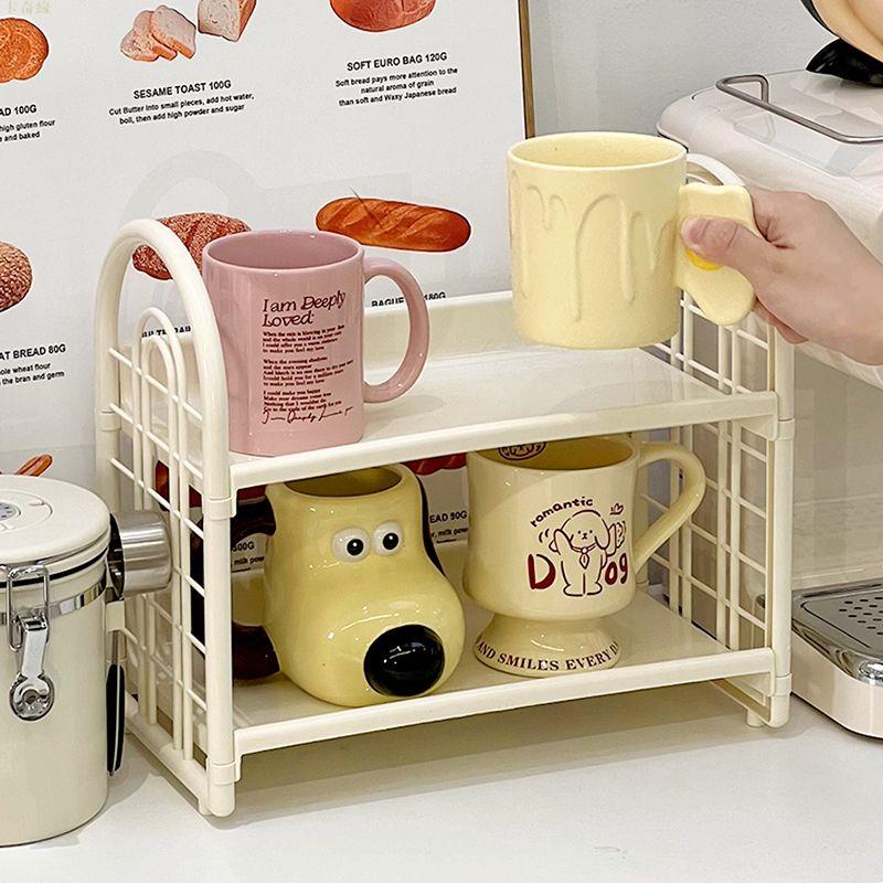 杯架水杯架杯子收納置物架咖啡杯水杯馬克杯酒杯放置架杯子瀝水架