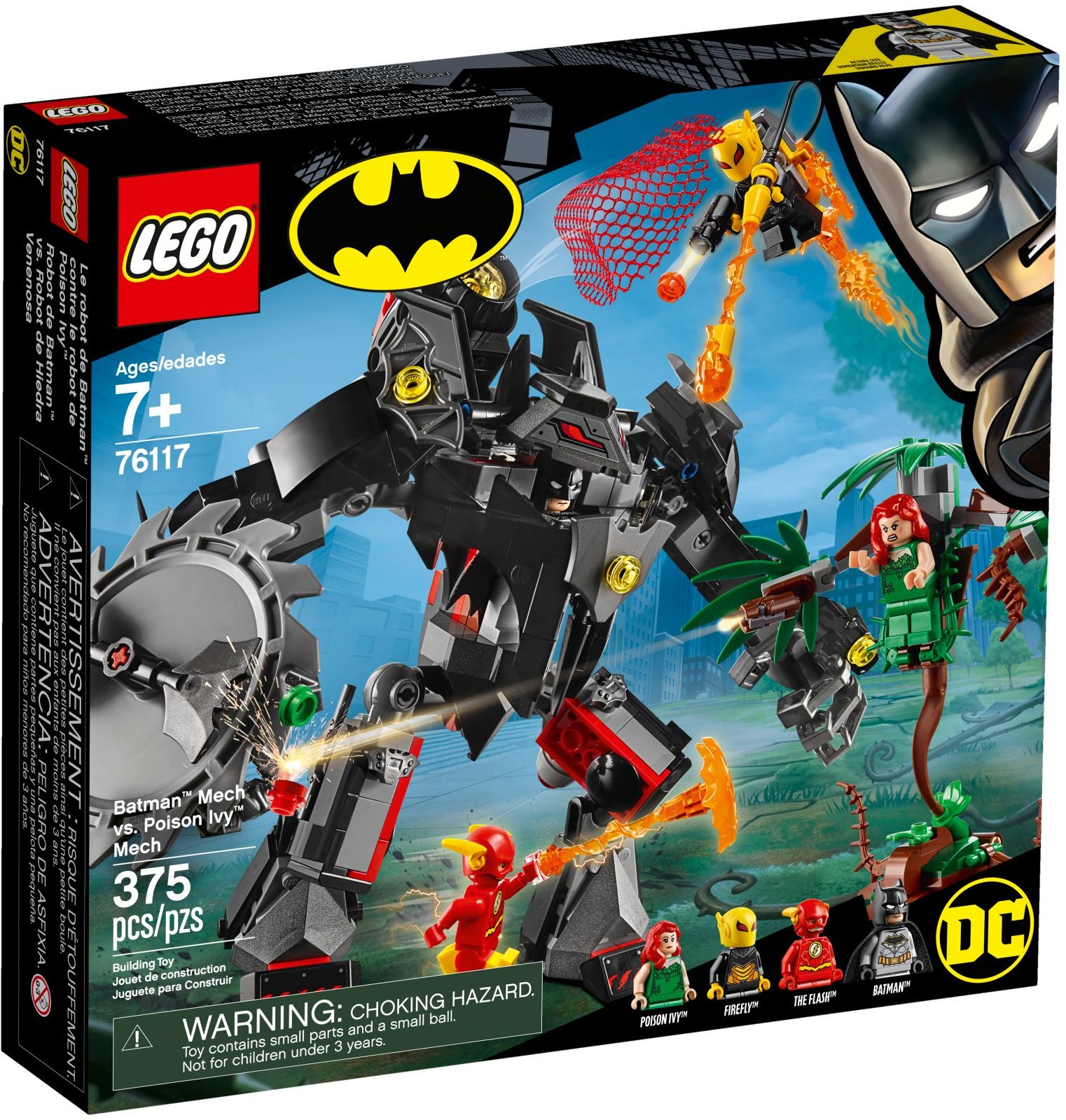 ☆勳寶玩具舖【現貨】LEGO 樂高 DC 蝙蝠俠 76117 Batman Mech vs. Poison Ivy Mech