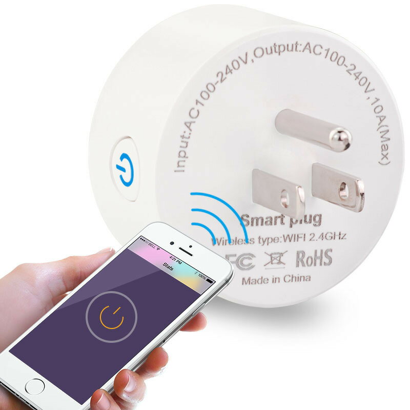 【臺灣公司 可開發票】110V美規智慧插座wifi定時器控制開關 美標遙控插頭US Smart Plug