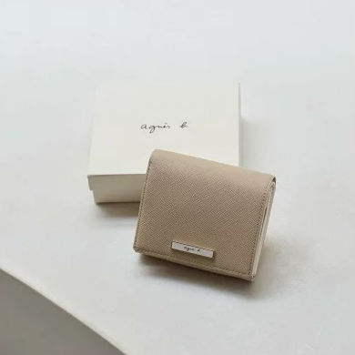 QAW05-01 錢包 agnes b. VOYAGE アニエスベー 財布・ポーチ・ケース 財布 ベージュ【送料無料】[Rakuten Fashion] 0