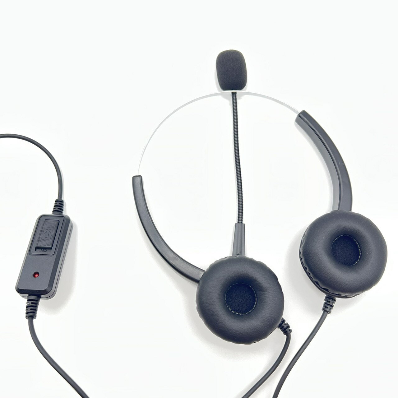 Aristel安立達 DKP51BW專用 雙耳耳機麥克風 含調音靜音功能 長時間配戴設計 舒適耳套 免用轉接線