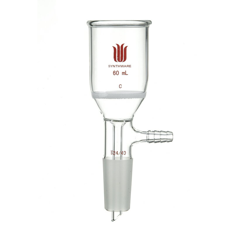 《SYNTHWARE》漏斗型過濾器 玻璃濾片 附磨口 Funnel Buchner