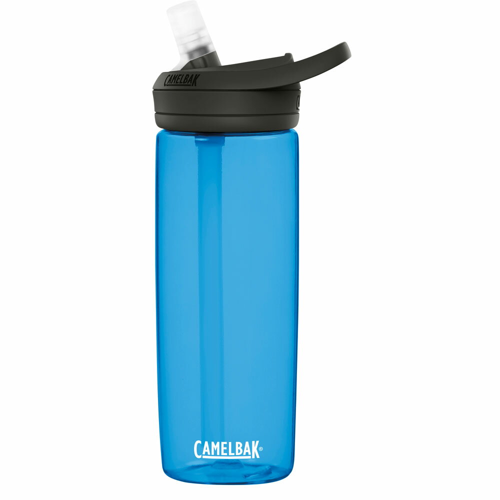 【【蘋果戶外】】Camelbak《送咬嘴蓋》600ml eddy+多水吸管水瓶 透藍 水壺單車水壺吸管水壺 RENEW