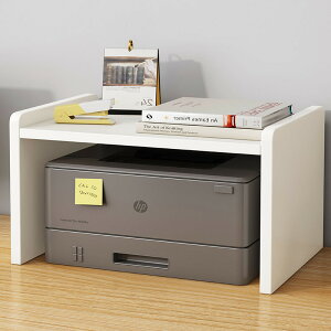 打印機架 置物架 打印機置物架桌面收納層架辦公桌支架針式雙層書桌上分層小層架子【AD9737】