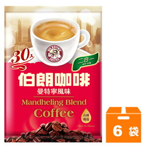 金車 伯朗咖啡-二合一曼特寧風味 (10.5gX30包入)x6袋/箱【康鄰超市】