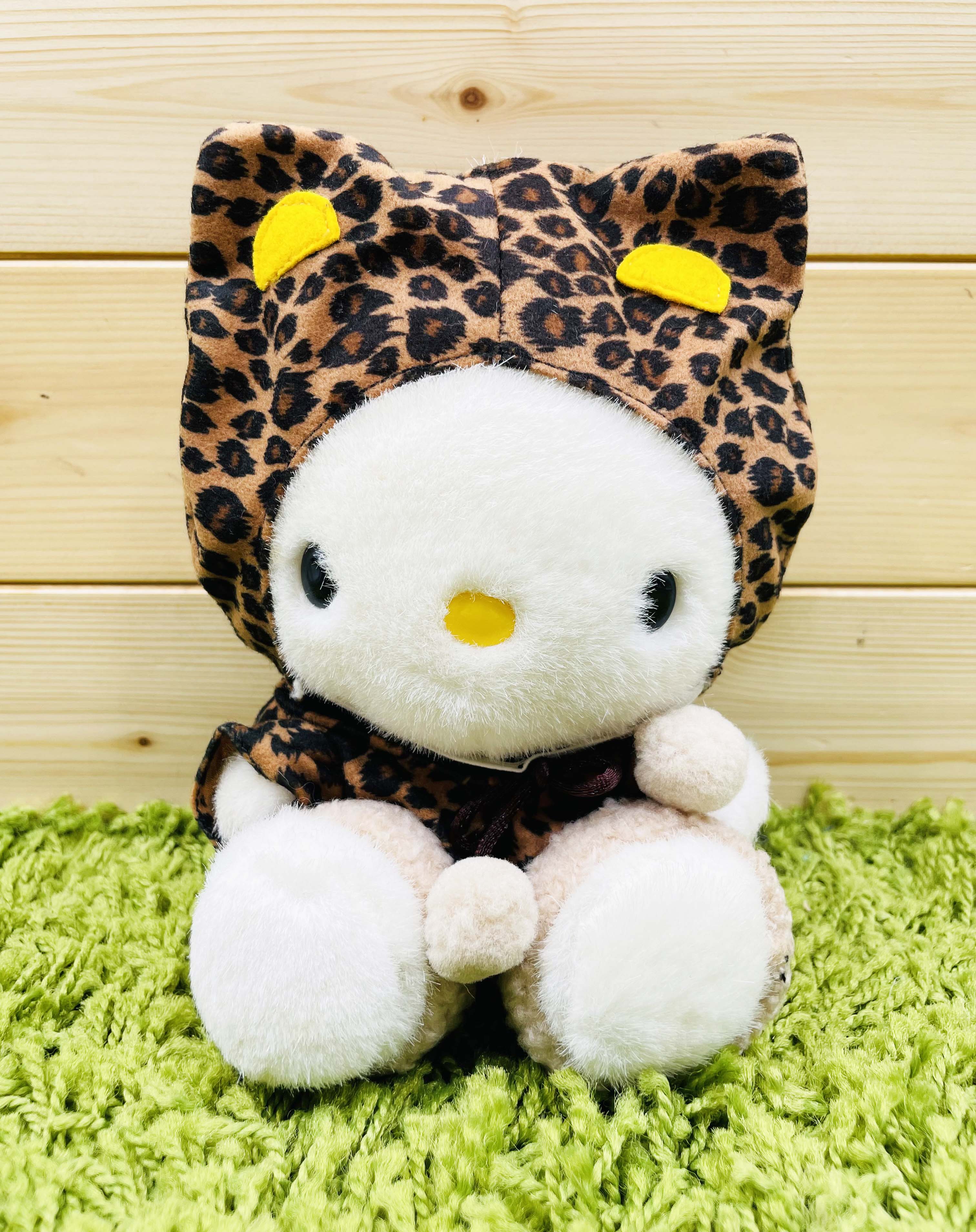【震撼精品百貨】Hello Kitty 凱蒂貓~日本SANRIO三麗鷗 丹尼爾絨毛娃娃-豹紋*05670
