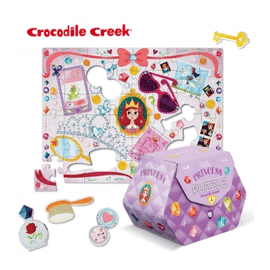 《美國Crocodile Creek》趣味寶盒拼圖系列-公主寶石(48片) 0