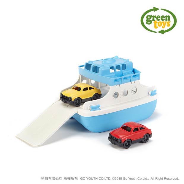 【美國Green Toys】大口魚渡輪(有二色可選)