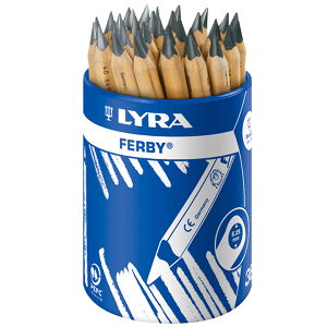 【德國LYRA】兒童三角原木鉛筆(12cm) 36入 ★加贈:Lyra筆筒 產地：德國