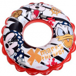 《MESUCA》Disney迪士尼 花邊充氣游泳圈-米奇(63-04532)、米妮(63-04531)