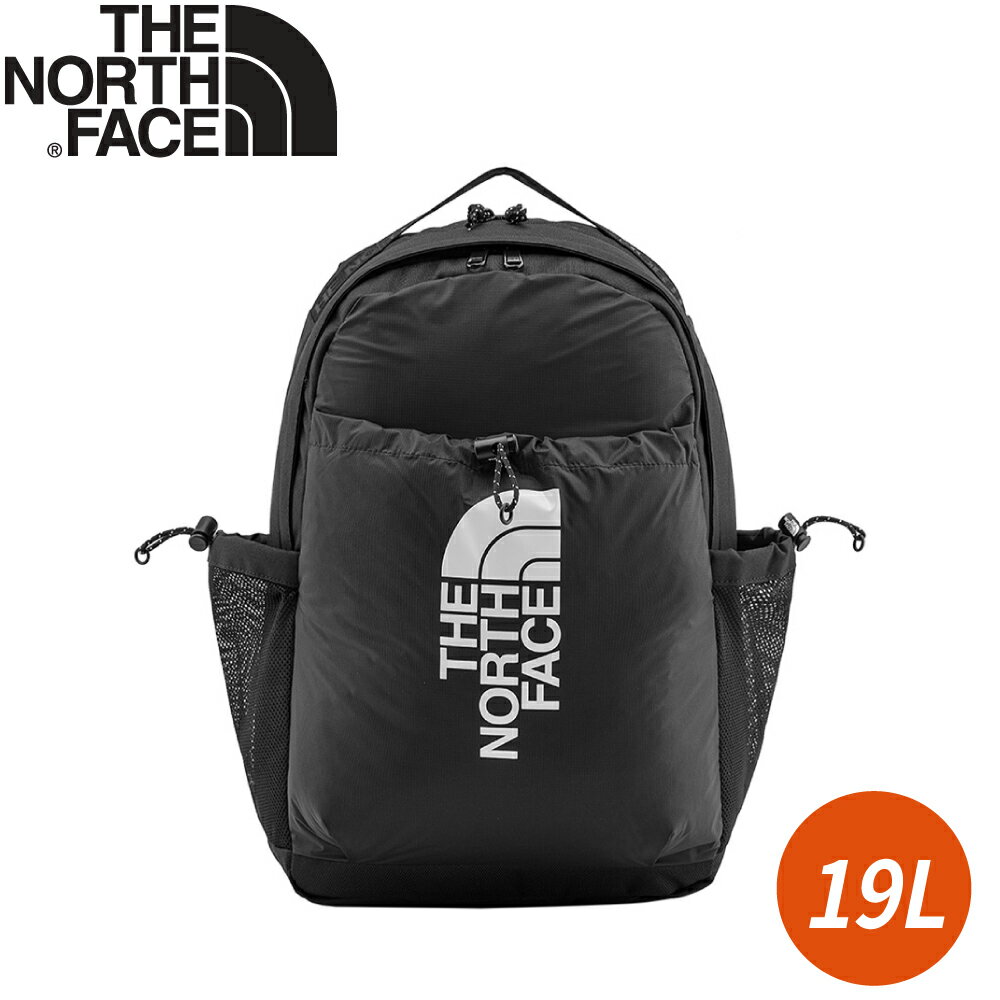 【The North Face 19L 便捷舒適休閒後揹包《黑》】52TB/電腦包/雙肩揹包/通勤揹包/休閒揹包