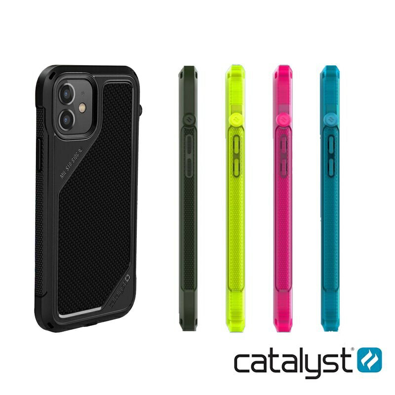 強強滾p-CATALYST iPhone12 / 12 Pro (6.1")防滑防摔保護殼