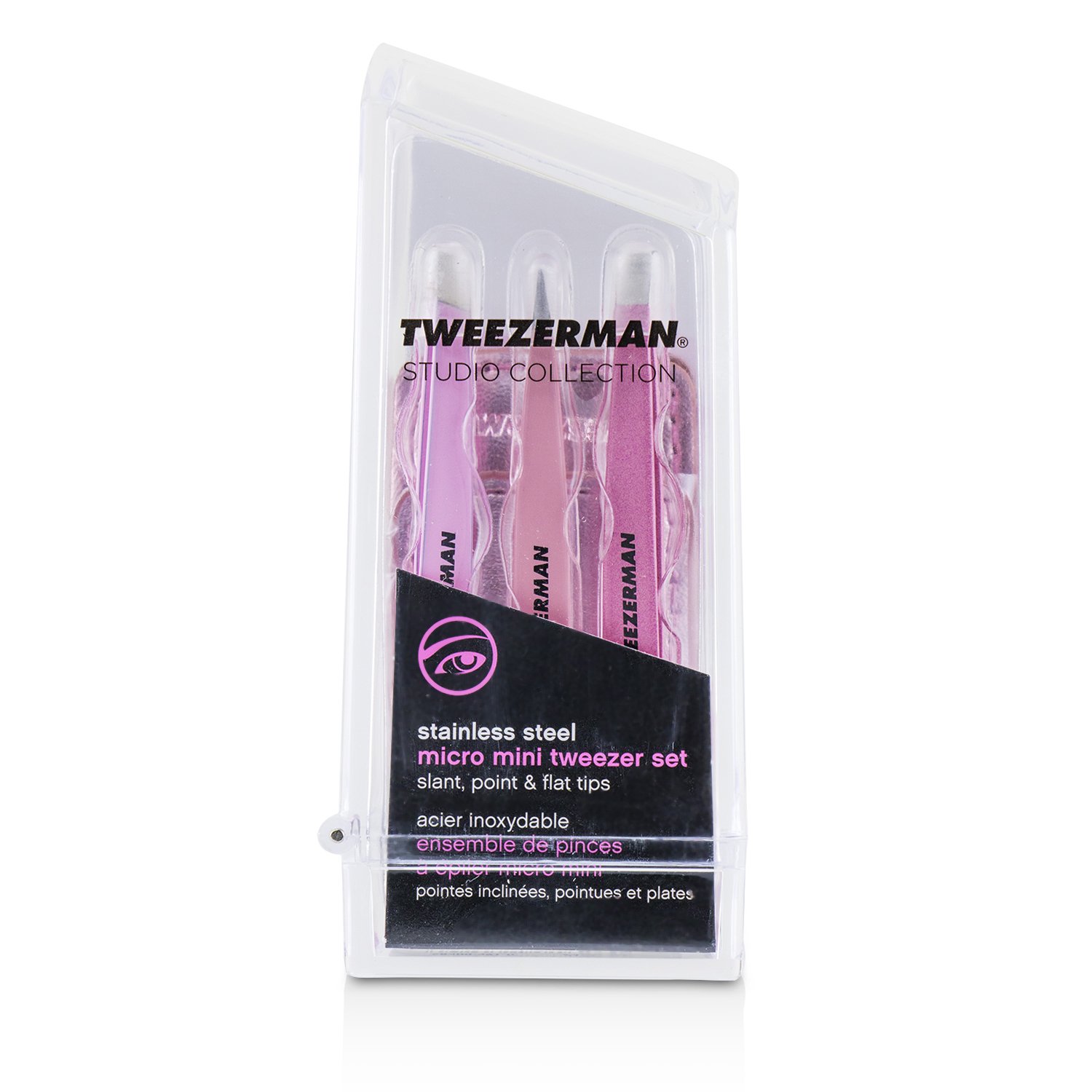 微之魅 Tweezerman - 迷你修眉夾組Micro Mini Tweezer Set (工作室系列)