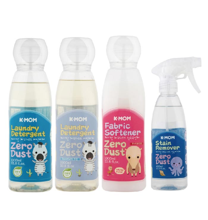 【滿額699贈兒童牙刷-5/31】韓國 MOTHER-K Zero Dust寶寶衣物清潔系列(多款可選)洗衣精|柔軟精|去漬劑