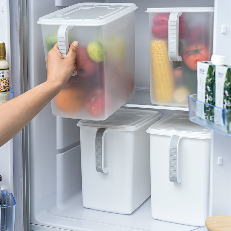 冰箱收納盒廚房透明保鮮蔬菜食品收納盒冰箱雞蛋盒儲物盒收納神器