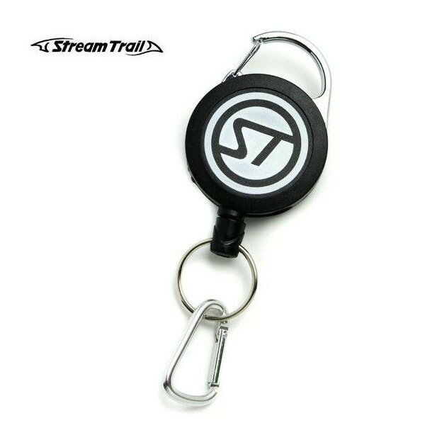 日本《Stream Trail》轉扣式伸縮鑰匙圈 Locking Retriever