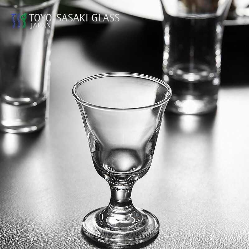 進口日本白酒酒杯玻璃烈酒杯二兩杯日本酒酒杯清酒酒杯小酒杯
