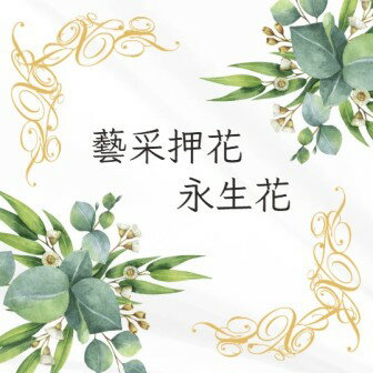 藝采押花 永生花