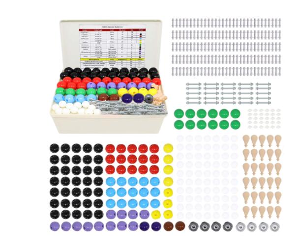 [2美國直購] 模型套件 419PCS Chemistry Molecular Model Kit Organic & Inorganic Modeling Student Teacher Set