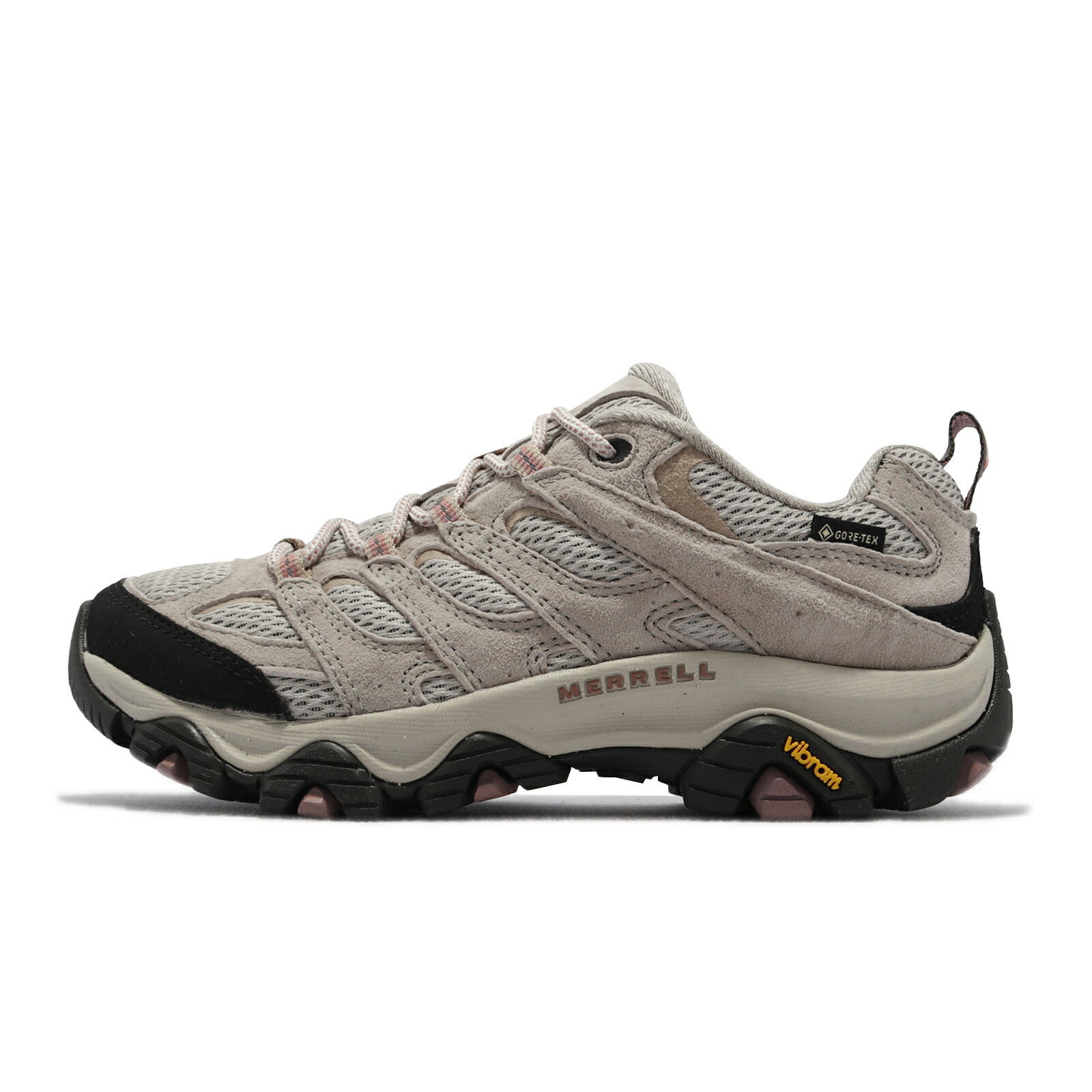 Merrell 戶外鞋 Moab 3 GTX 防水 真皮 女鞋 登山 越野 避震 支撐 耐磨 黃金大底 卡其