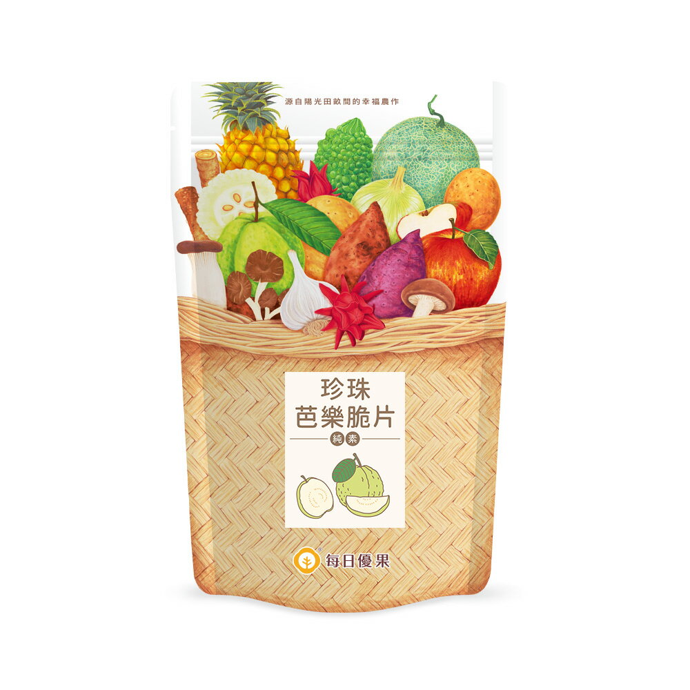珍珠芭樂脆片100公克【每日優果】 2